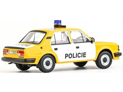 Skoda 120L 1984 Police 1:43 Scale Diecast Car – Abrex-Abrex-Diecast Model Centre
