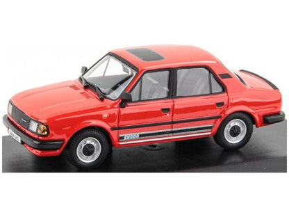 Skoda 120L 1984 Red Arrow 1:43 Scale Abrex Diecast Model Car-Abrex-Diecast Model Centre