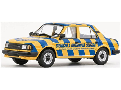 Skoda 120L 1984 Road and Assistance Service 1:43 Scale Abrex Diecast Model Car-Abrex-Diecast Model Centre