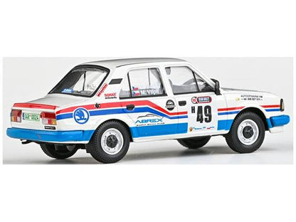 Skoda 120L 1984 Star Rally Barum Rally Zlin Historic 2021 #49 Zavrel/Vtipil 1:43 Scale Abrex Diecast Model Car-Abrex-Diecast Model Centre