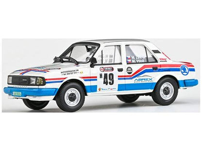 Skoda 120L 1984 Star Rally Barum Rally Zlin Historic 2021 #49 Zavrel/Vtipil 1:43 Scale Abrex Diecast Model Car-Abrex-Diecast Model Centre