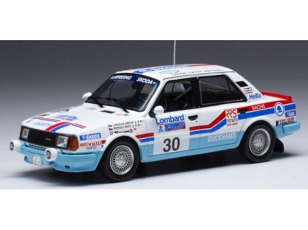 Skoda 130 L #30 RAC Rallye 1987 L.Krecek/ B.Motl 1:43 Scale IXO Diecast Model Car-IXO-Diecast Model Centre