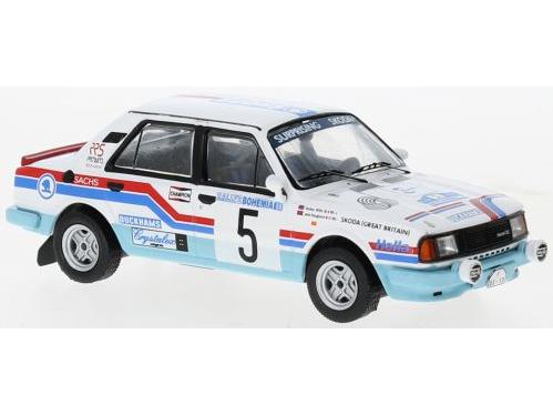 Skoda 130 L #5 Rallye Bohemia 1988 J.Haugland/B.Willis 1:43 Scale IXO Diecast Model Car-IXO-Diecast Model Centre
