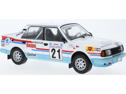 Skoda 130 LR #21 L.Krecek/B.Motl WRC Rally Acropolis 1986 1:18 Scale Diecast Model-IXO-Diecast Model Centre
