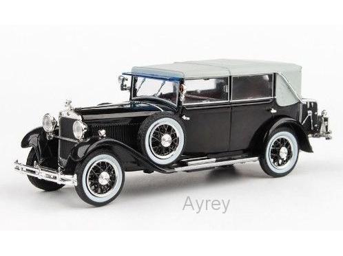 Skoda 860 1932 Black 1:43 Scale Abrex Diecast Model Car-Abrex-Diecast Model Centre