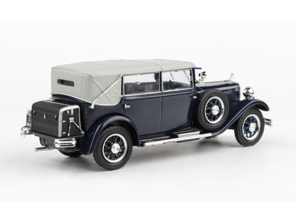 Skoda 860 1932 Dark Blue 1:43 Scale Abrex Diecast Model Car-Abrex-Diecast Model Centre