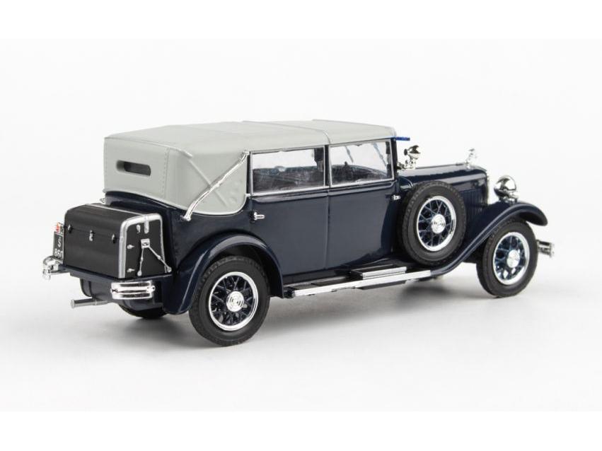 Skoda 860 1932 Dark Blue 1:43 Scale Abrex Diecast Model Car-Abrex-Diecast Model Centre