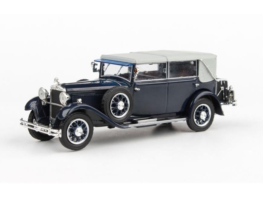Skoda 860 1932 Dark Blue 1:43 Scale Abrex Diecast Model Car-Abrex-Diecast Model Centre