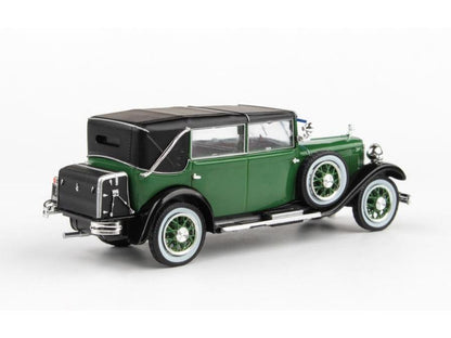 Skoda 860 1932 Dark Green 1:43 Scale Abrex Diecast Model Car-Abrex-Diecast Model Centre