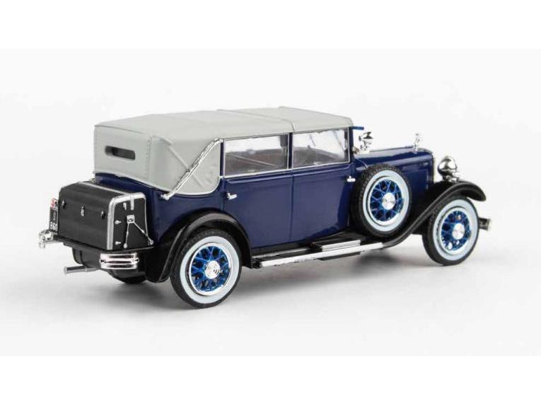 Skoda 860 1932 Modra Blue 1:43 Scale Abrex Diecast Model Car-Abrex-Diecast Model Centre