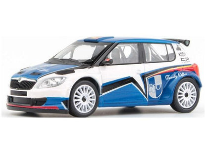 Skoda Fabia II FL S2000 2010 BFO Skoda Rally Team Loix Design 2011 1:43 Scale Abrex Diecast Model Car-Abrex-Diecast Model Centre