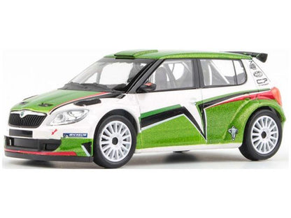 Skoda Fabia II FL S2000 2010 Skoda Motorsport Design 2011 1:43 Scale Abrex Diecast Model Car-Abrex-Diecast Model Centre
