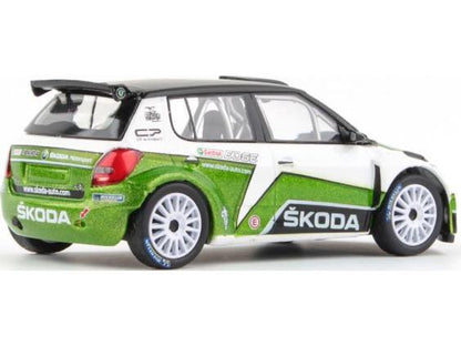 Skoda Fabia II FL S2000 2010 Skoda Motorsport Design 2012 1:43 Scale Abrex Diecast Model Car-Abrex-Diecast Model Centre