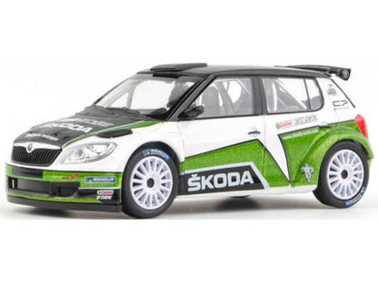 Skoda Fabia II FL S2000 2010 Skoda Motorsport Design 2012 1:43 Scale Abrex Diecast Model Car-Abrex-Diecast Model Centre