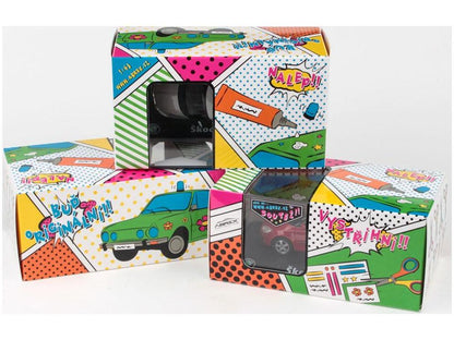 Skoda Fabia 'Little Designer' w/Decals 1:43 Scale Abrex Diecast Model Car-Abrex-Diecast Model Centre