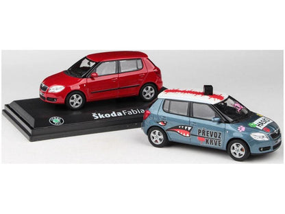 Skoda Fabia 'Little Designer' w/Decals 1:43 Scale Abrex Diecast Model Car-Abrex-Diecast Model Centre