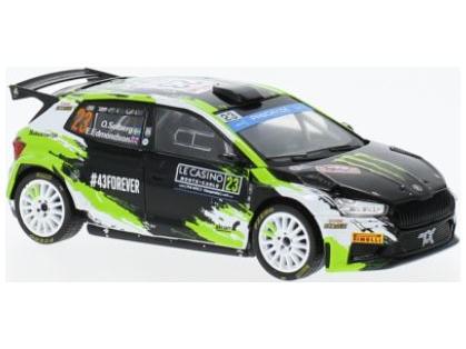 Skoda Fabia Rally2 #23 Rallye WM Rally Monte Carlo 2023 O.Solberg/E.Edmondson 1:43 Scale IXO Diecast Model Car-IXO-Diecast Model Centre