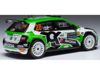 Skoda Fabia Rally2 EVO #20 WRC Rally Monte Carlo 2022 A.Mikkelsen/E.Torstein 1:43 Scale IXO Diecast Model Car-IXO-Diecast Model Centre