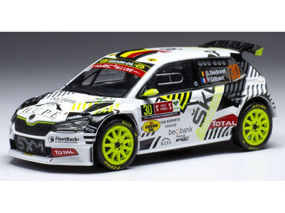 Skoda Fabia Rally2 EVO #30 Rally Ypres 2021 S.Bedoret/F.Gilbert 1:43 Scale IXO Diecast Model Car-IXO-Diecast Model Centre