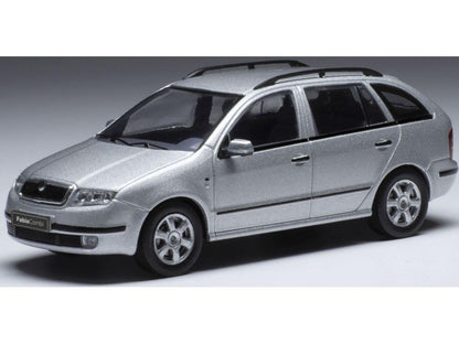 Skoda Fabia Silver 2000 1:43 Scale IXO Diecast Model Car-IXO-Diecast Model Centre