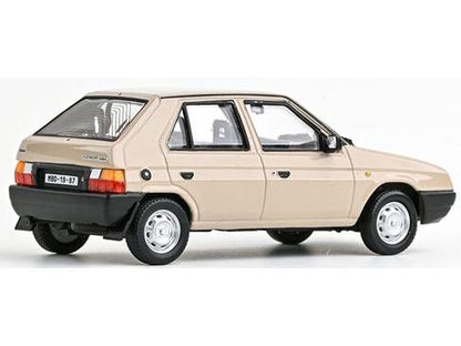 Skoda Favorit 136L 1988 Beige 1:43 Scale Diecast Model Car – Abrex-Abrex-Diecast Model Centre