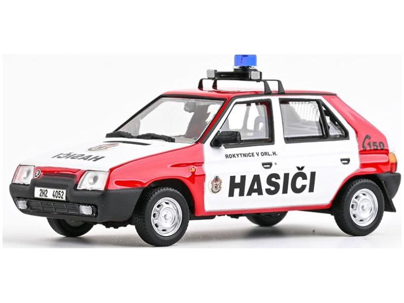 Skoda Favorit 136L 1988 SDH Rokytnice V Orlickych Horach 1:43 Scale Abrex Diecast Model Car-Abrex-Diecast Model Centre