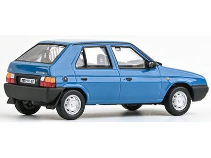 Skoda Favorit 136L 1988 Skoda Blue 1:43 Scale Diecast Model Car – Abrex-Abrex-Diecast Model Centre