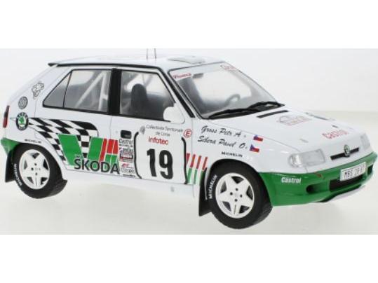 Skoda Felcia Kit Car #19 P.Sibera/P.Gross Rallye Tour de Corse 1995 1:18 Scale Diecast Model-IXO-Diecast Model Centre
