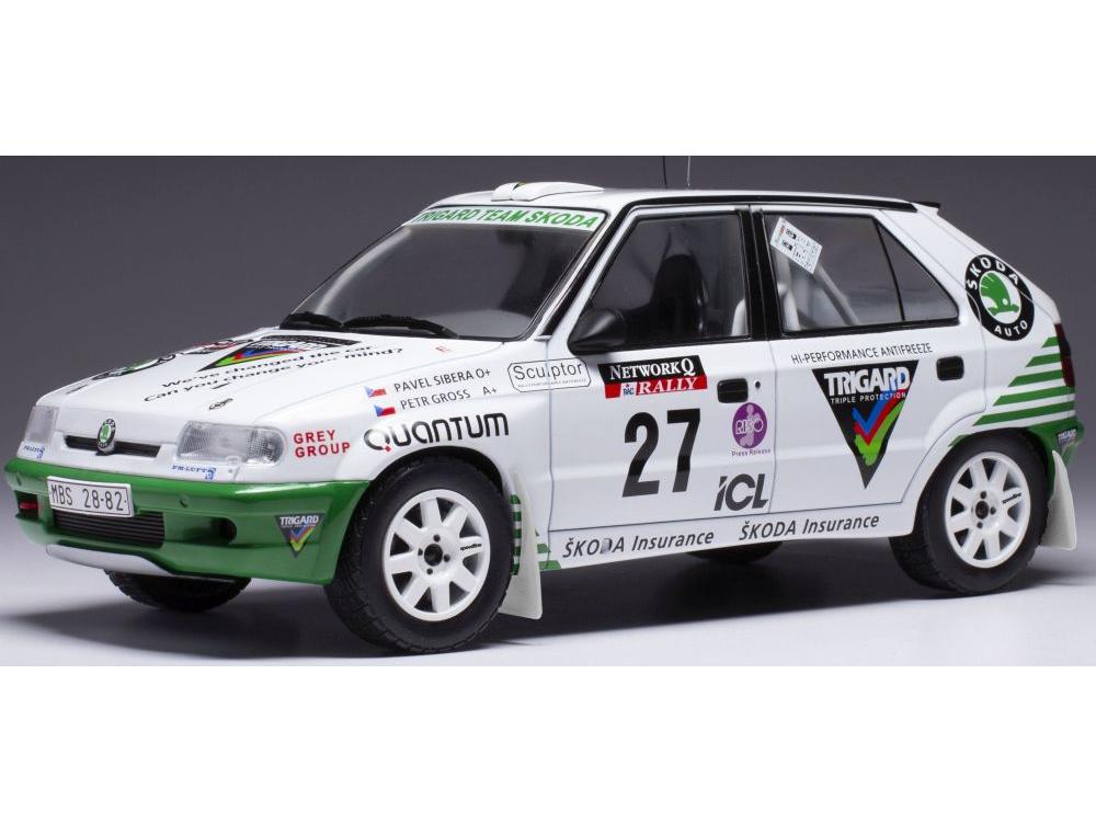 Skoda Felcia Kit Car #27 P.Sibera/P.Gross RAC Rally 1995 1:18 Scale Diecast Model-IXO-Diecast Model Centre
