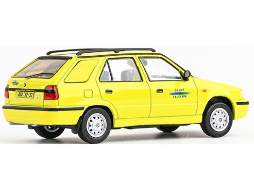 Skoda Felicia FL Combi 1998 Czech Telecom 1:43 Scale Diecast Car – Abrex-Abrex-Diecast Model Centre