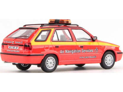 Skoda Felicia FL Estate 1998 Air Navigation Service 1:43 Scale Abrex Diecast Model Car-Abrex-Diecast Model Centre