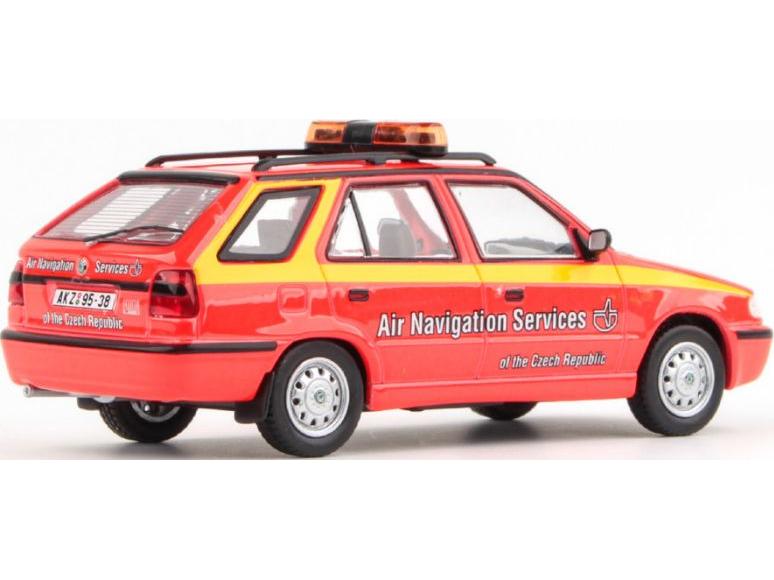Skoda Felicia FL Estate 1998 Air Navigation Service 1:43 Scale Abrex Diecast Model Car-Abrex-Diecast Model Centre