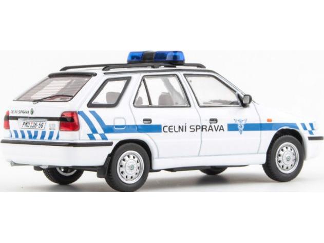 Skoda Felicia FL Estate 1998 Customs Administration 1:43 Scale Abrex Diecast Model Car-Abrex-Diecast Model Centre