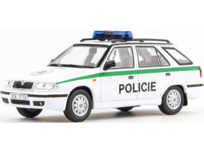 Skoda Felicia FL Estate 1998 Police CZ 1:43 Scale Abrex Diecast Model Car-Abrex-Diecast Model Centre