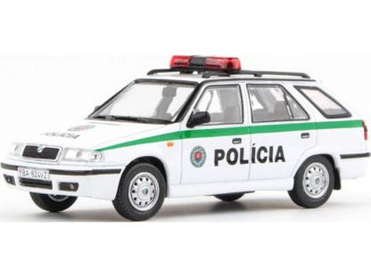Skoda Felicia FL Estate 1998 Police SK 1:43 Scale Abrex Diecast Model Car-Abrex-Diecast Model Centre