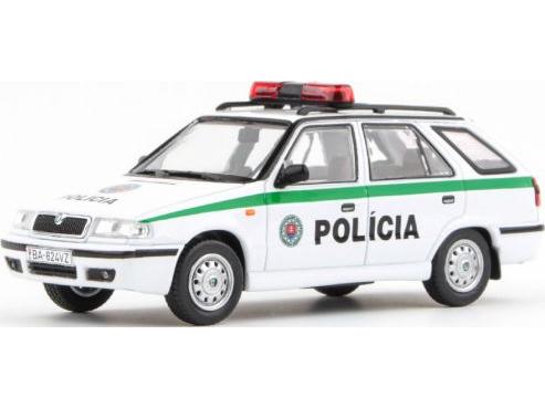 Skoda Felicia FL Estate 1998 Police SK 1:43 Scale Abrex Diecast Model Car-Abrex-Diecast Model Centre