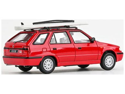 Skoda Felicia FL Estate 1998 Rallye Red 1:43 Scale Abrex Diecast Model Car-Abrex-Diecast Model Centre