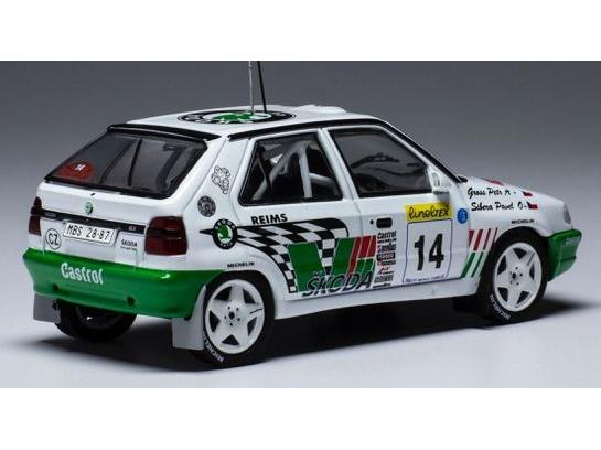 Skoda Felicia Kit Car #14 Rallye Monte Carlo 1996 P.Sibera/P.Gross 1:43 Scale IXO Diecast Model Car-IXO-Diecast Model Centre