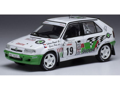 Skoda Felicia Kit Car #19 Rallye Tour de Corse 1995 P.Sibera/P.Gross 1:43 Scale IXO Diecast Model Car-IXO-Diecast Model Centre