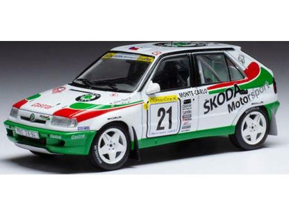 Skoda Felicia Kit Car #21 Rallye Monte Carlo 1997 P.Sibera/P.Gross 1:43 Scale IXO Diecast Model Car-IXO-Diecast Model Centre