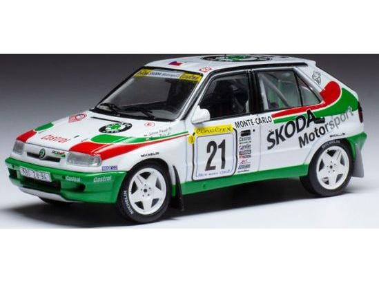 Skoda Felicia Kit Car #21 Rallye Monte Carlo 1997 P.Sibera/P.Gross 1:43 Scale IXO Diecast Model Car-IXO-Diecast Model Centre