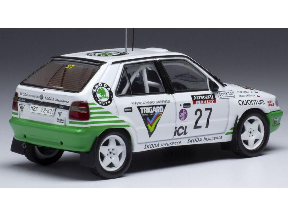 Skoda Felicia Kit Car #27 RAC Rally 1995 P.Sibera/P.Gross 1:43 Scale IXO Diecast Model Car-IXO-Diecast Model Centre