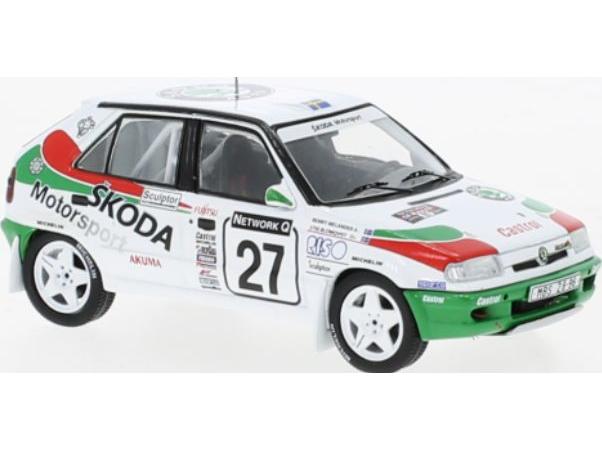 Skoda Felicia Kit Car #27 RAC Rally 1996 S.Blomqvist/B.Melander 1:43 Scale IXO Diecast Model Car-IXO-Diecast Model Centre