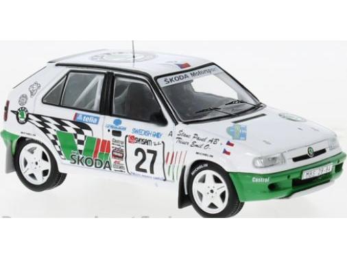 Skoda Felicia Kit Car #27 Rallye WM Rally Sweden 1995 Triner/Stanc 1:43 Scale IXO Diecast Model Car-IXO-Diecast Model Centre
