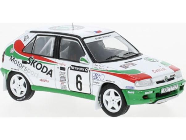 Skoda Felicia Kit Car #6 RAC Rally 1996 P.Sibera/P.Gross 1:43 Scale IXO Diecast Model Car-IXO-Diecast Model Centre