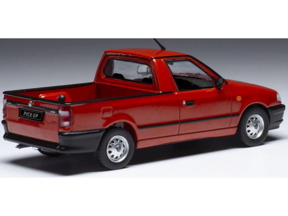 Skoda Felicia Pickup - Red 1995 1:43 Scale IXO Diecast Model Car-IXO-Diecast Model Centre