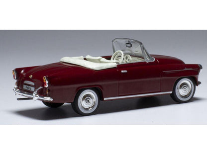 Skoda Felicia Roadster Red 1959 1:43 Scale IXO Diecast Model Car-IXO-Diecast Model Centre