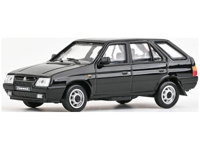 Skoda Forman 1993 Black Ebony 1:43 Scale Abrex Diecast Model Car-Abrex-Diecast Model Centre