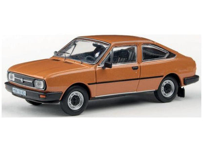 Skoda Garde 1982 Bronze Metallic 1:43 Scale Abrex Diecast Model Car-Abrex-Diecast Model Centre