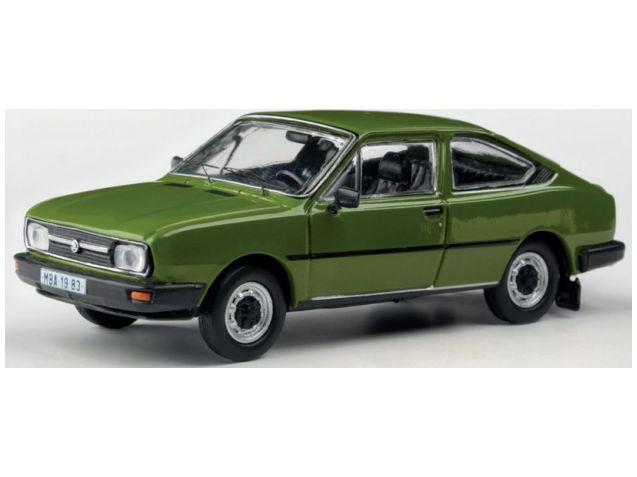 Skoda Garde 1982 Zelena Olivova 1:43 Scale Abrex Diecast Model Car-Abrex-Diecast Model Centre